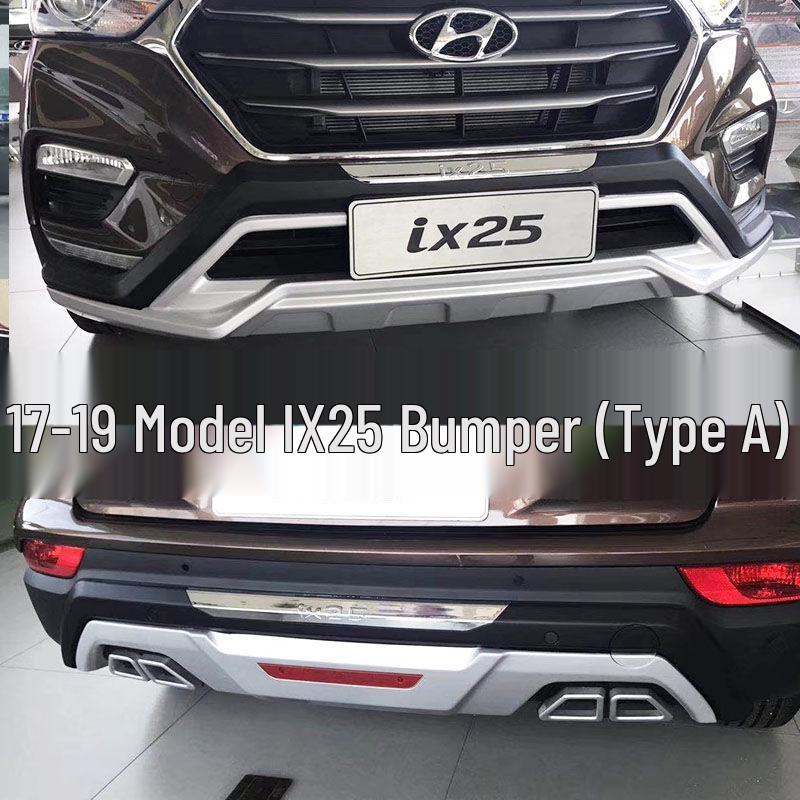 Подходит для передних и задних бамперов Hyundai ix25 2014-2020 годов, а также защитного бампера и подножек для модели 2018 года.