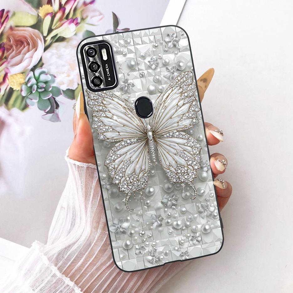 Чехол для ZTE Blade A7s 2020 A7020 Милый Лев Модный Расписной Чехол Мягкий ТПУ Матовый Чехол для Телефона Для ZTE Blade A7s 2020 BladeA7s Сумки