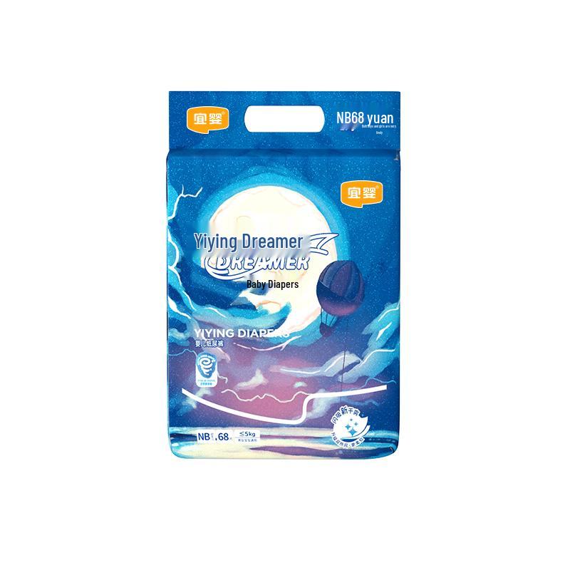 Yiying New Dreamer Ультратонкие дышащие детские подгузники