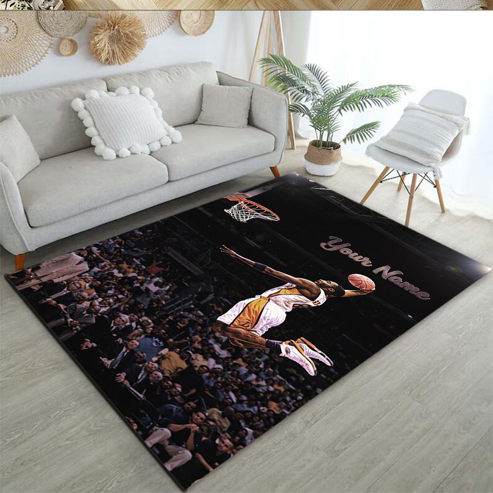 Kobe Customized Name Floor Mat Design For Hallway Balcony Playrooms Living Rooms Antislip Carpet Decorate Offices Birthdaychristmas Gift