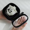Panda travel tea set, ceramic express cup, one pot, three cups with bag, outdoor camping, portable tea maker, business gift