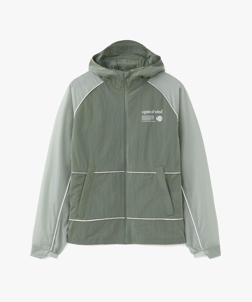 Agow Gust Hybrid Well Wind Jacket Mint