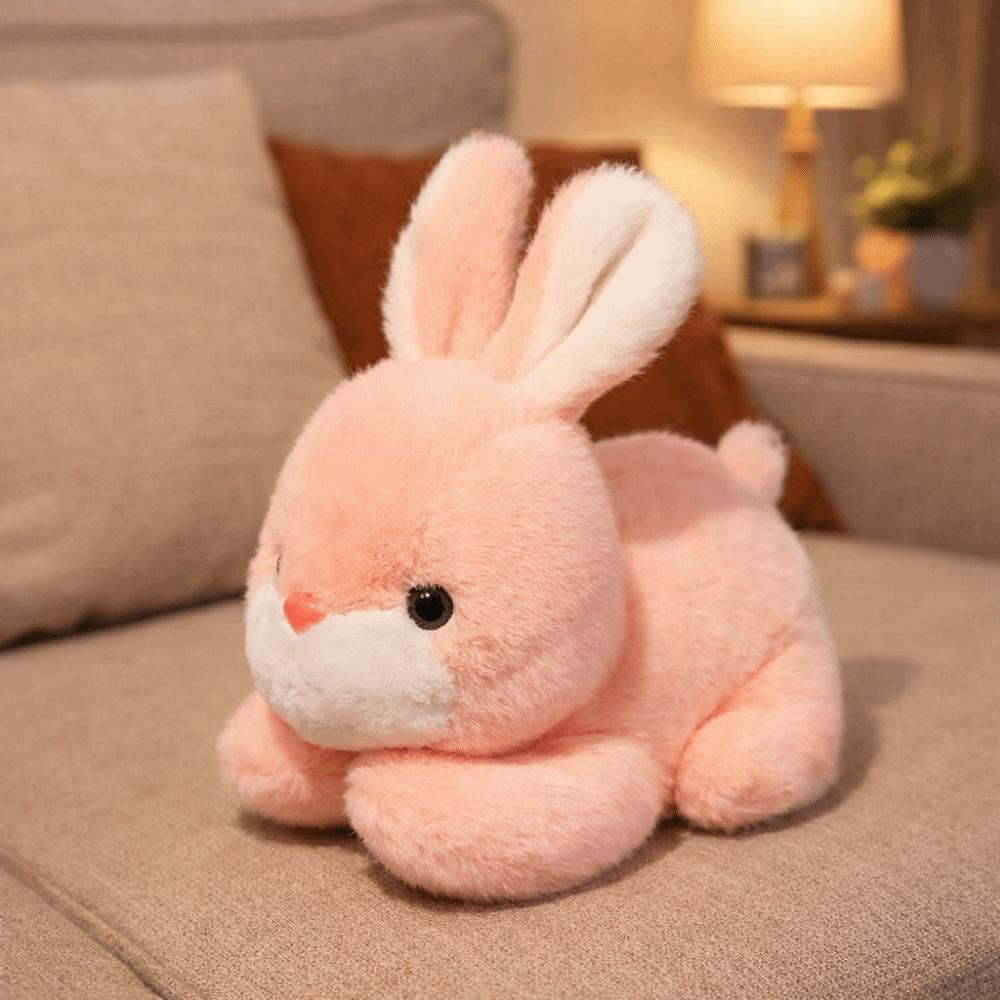 Red Bunny Stuffed Animal Simulation Design Bunny Doll Cute Animal Simulation Toy Children Toy