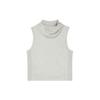 Jordan Dri-FIT Solid Color Breathable Quick-Dry Knit Sleeveless Hoodie Men Tops Heather-Gray DZ0572050