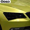 Для Skoda Superb 3 3V B8 2015 2016 2017 2018   Автомобильная защитная пленка для фар Прозрачный черный TPU Защитная