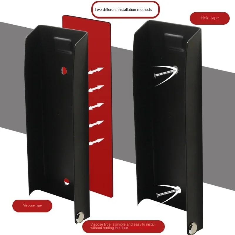 1 шт. защитный дверной стопор из нержавеющей стали с сильным присоской, защитные настенные устройства, скрытый бесшумный напольный держатель против столкновений для дома и отеля