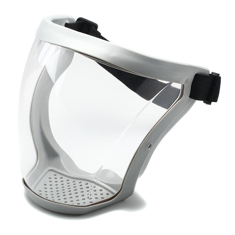 Защитная маска Прозрачная защита для лица Маска для лица Защитная маска для улицы Защитная маска для головы Крышка для работы Защита от брызг