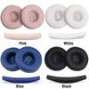 1 Pair Protein Leather Accessories Headphone Replacement Ear Pads Cushion Cover Headband