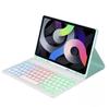 Case with Keyboard for Samsung Galaxy Tab A9 Plus 11 Inch Rainbow Backlight Detachable Magnetic Tablets Keyboard Case Funda