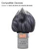EY-M23 Furry Outdoor Микрофон На ветровом стекле Муфта из искусственного меха Ветер