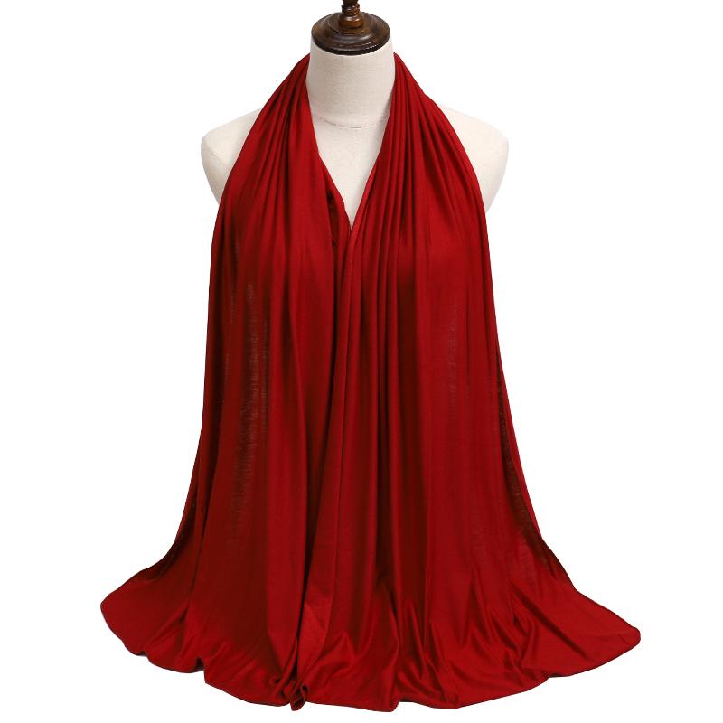 Ramadan Solid Color Muslim Hijab Thin Breathable Soft Cozy Scarf Elegant Style Windproof Sunscreen Shawl Headscarf