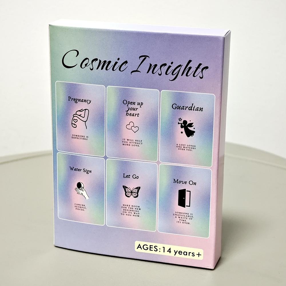 Колода Oracle Cosmic Insights | 41 карта, дающая массу понимания и ясности в вашей повседневной жизни 10,4*7,3 см