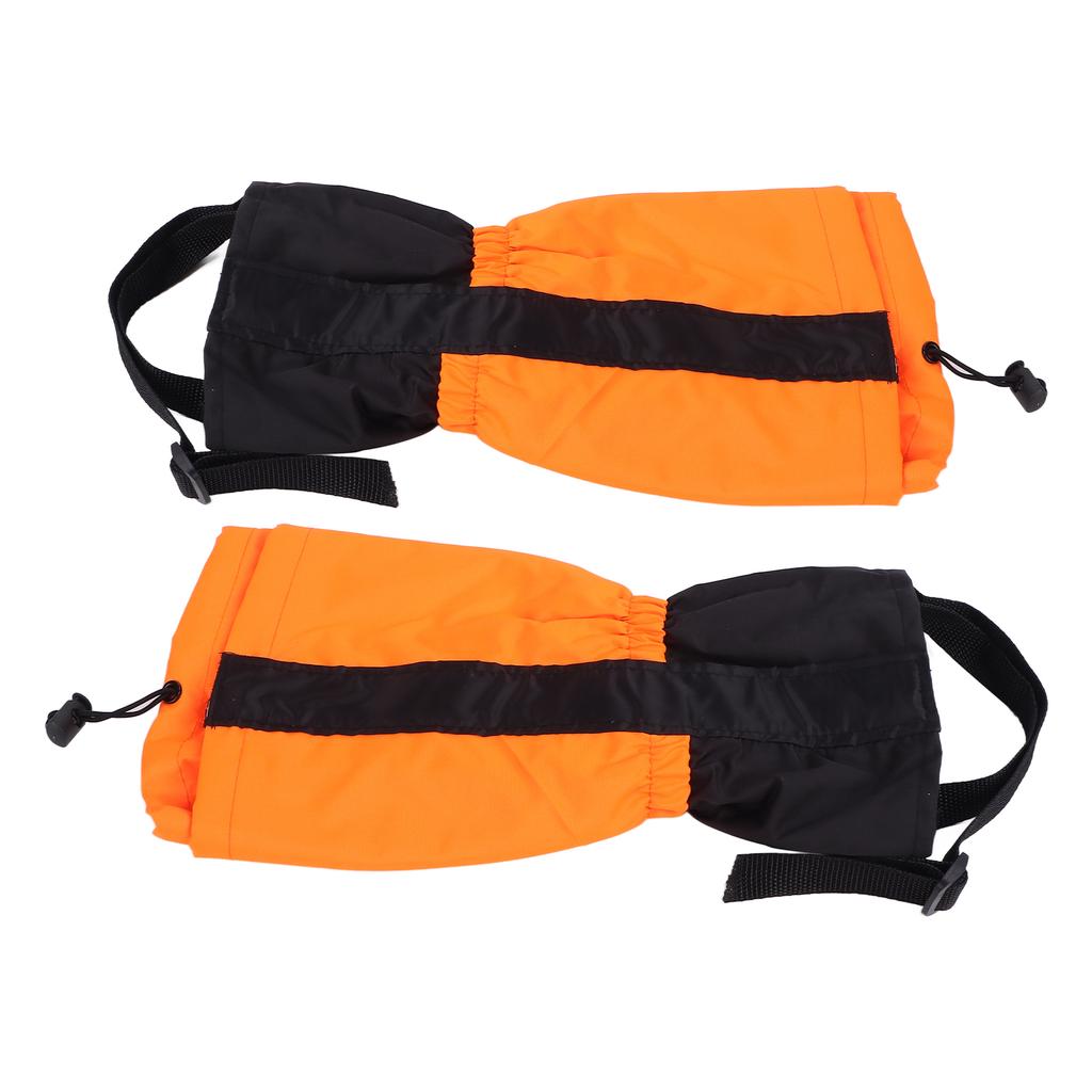 Children's Leg Covers   Waterproof Windproof Sand Prevention Children's Outdoor Leg Covers(Orange )