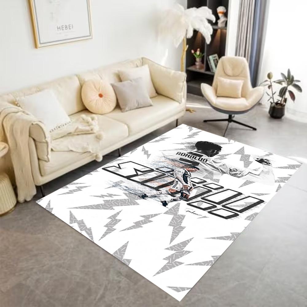 Ronaldo's Juventus Glory Floor Mat Suitable for Entryway Living Rooms Playrooms Dining Room Antislip Carpet Office home decor Spiritual Gift