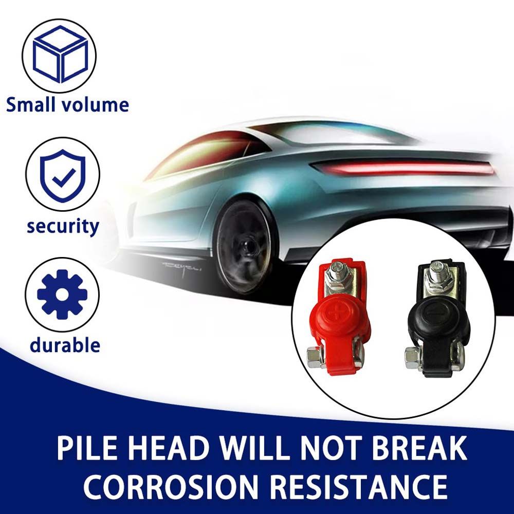 Car Battery Terminal Clamps Battery Disconnect Isolator Terminal Connector Clips Car Truck Parts