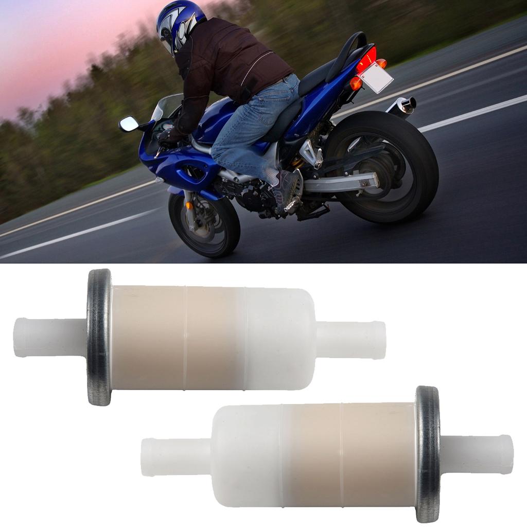 2x Fuel Filter For Honda 3/8\" CBR600 CBR900RR HAWK 650 CBR 1000F 16900-MG8-003 Motorcycle Fuel Filter Accessories