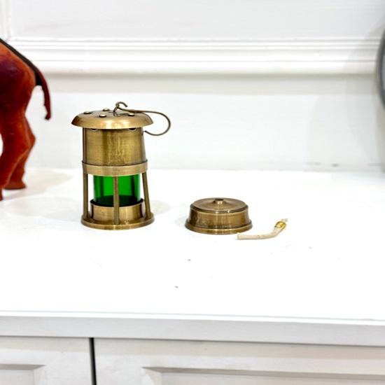 15 см красивый латунный фонарь Minor Lamp фонарь в старинном стиле для морского судна, световой декор, идеально подходит для рождественского подарка