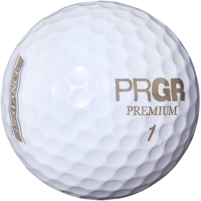 PRGR PREMIUM Ball Half Dozen (6 count) GB1062 Distance Soft Feeling White