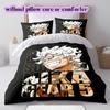OnePiece anime Soft and Comfortable Duvet Cover, Children's Bedding Set Gift, Extra Large Size, Various Sizes Available