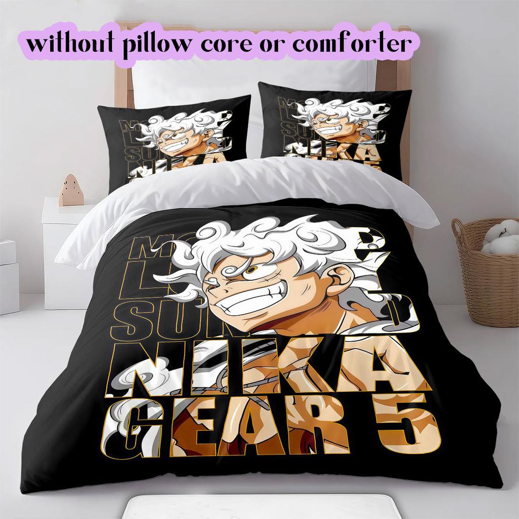 OnePiece anime Soft and Comfortable Duvet Cover, Children's Bedding Set Gift, Extra Large Size, Various Sizes Available