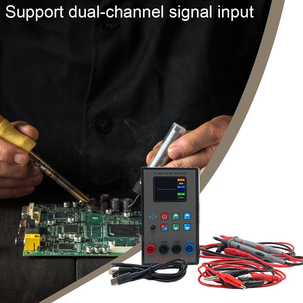 Двухканальный тестер кривой VI, 18-ступенчатый частотно-регулируемый тестер печатной платы, двухканальный тестер кривой VI, тестер ASA