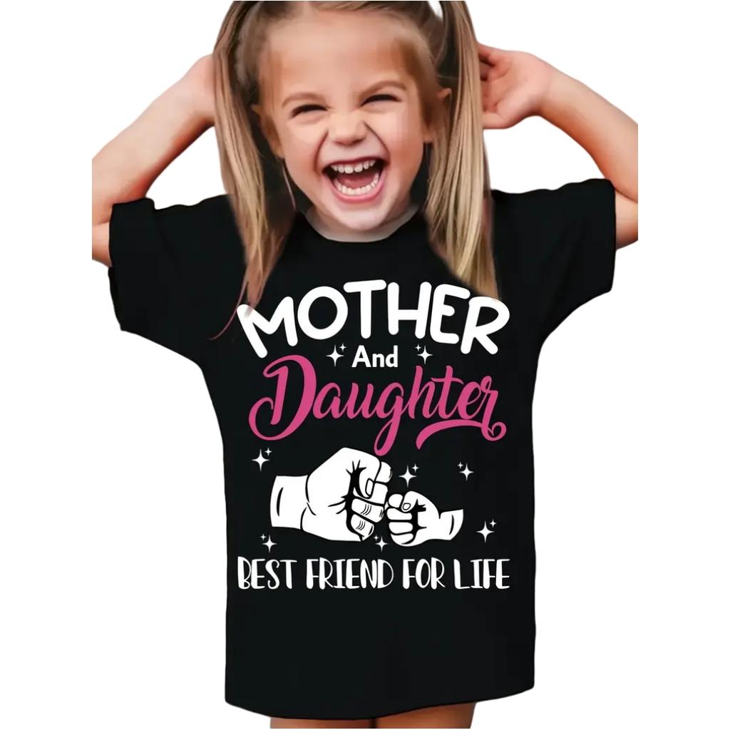 Розовый Топ для Девочки Детская Футболка Летняя Одежда для Малышей Дышащая Милая Одежда для Мальчиков Повседневный Топ с Коротким Рукавом и Круглым Вырезом Юниорская Футболка