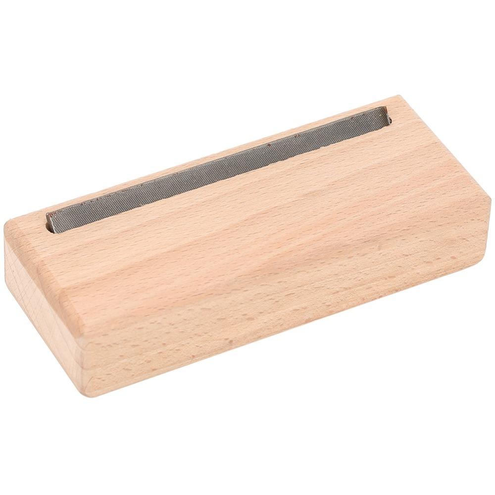 45 Degrees Guitar Fret File Wood Color Luthier Maintenance Tool Guitar Repair Tool For Guitar