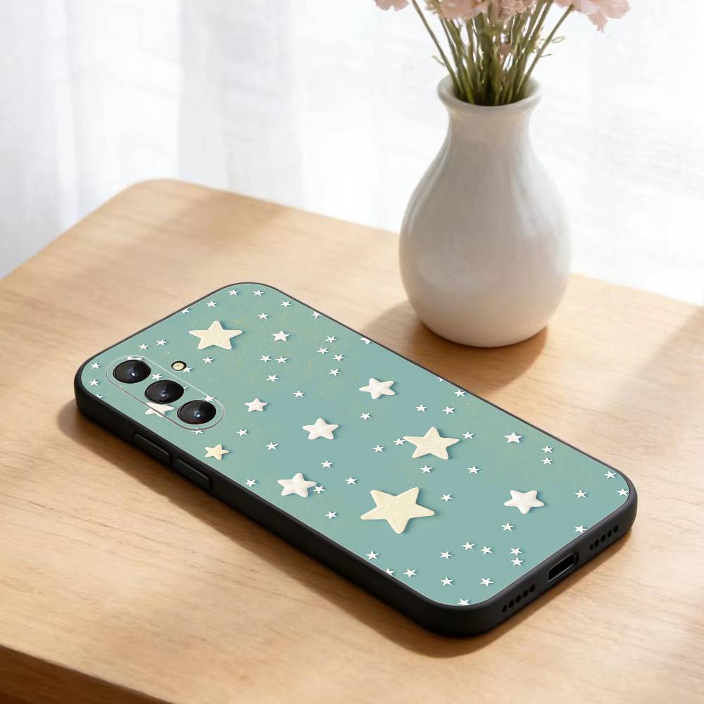 Pastel Plaid Pattern Style  Phone Case For Samsung Galaxy A73,A21s,A22,A31,A52,A53,A71,A41Soft Black Shell
