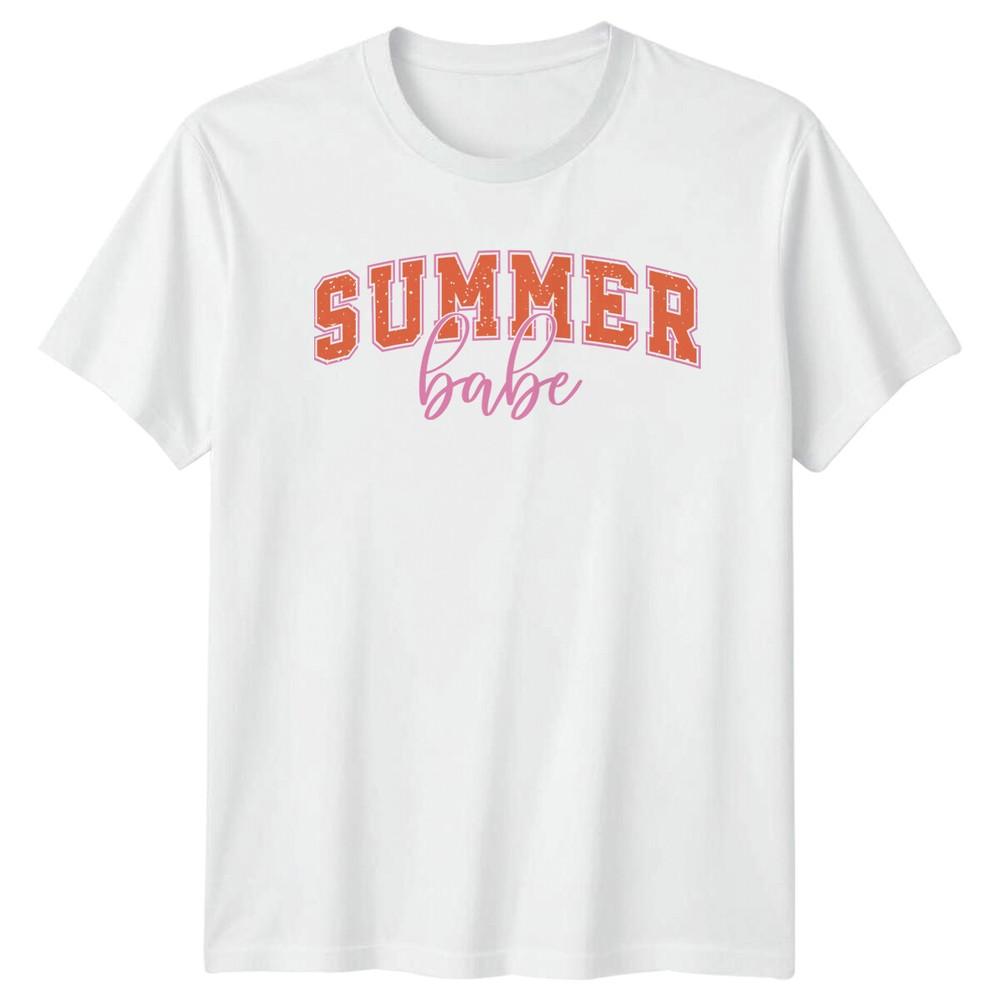 Summer Babe TShirt Retro Summer TShirt Babe TShirt For Summer