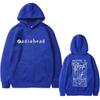 British Rock Band Radiohead's Printed Hoodie Men's Fashion Casual Retro Hoodie Gothic Streetwear
