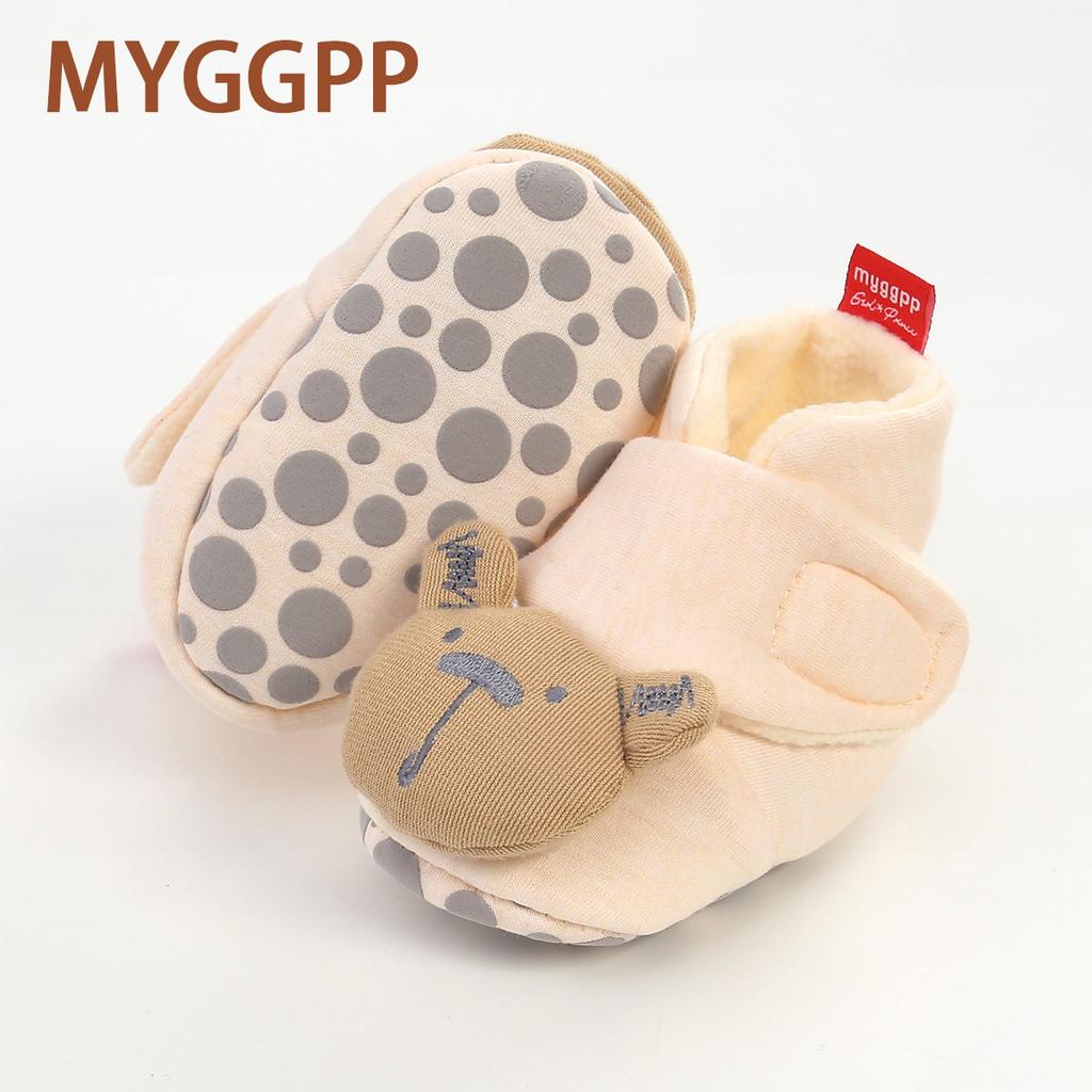 MYGGPP осенне-зимняя обувь с мягкой подошвой для малышей с героями мультфильмов, детская обувь, детская обувь, хлопковая обувь, носки, бахилы