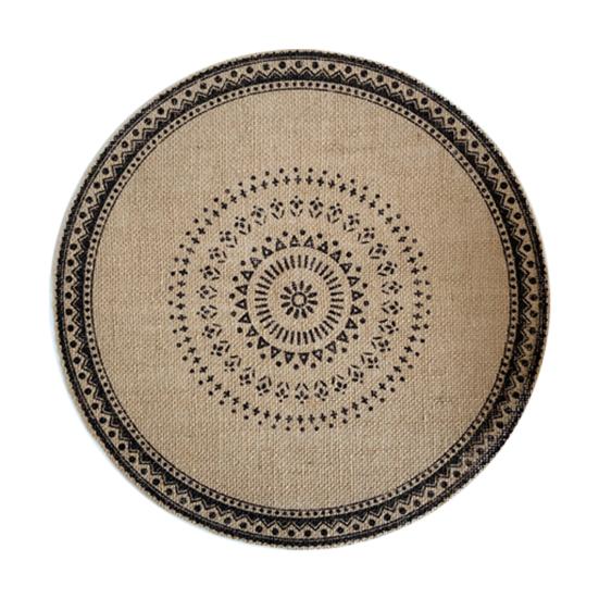 Подставки из ротанга, теплоизоляционные коврики ручной работы из хлопка и льна, обеденный стол, нескользящая подставка для столовых приборов для кухни