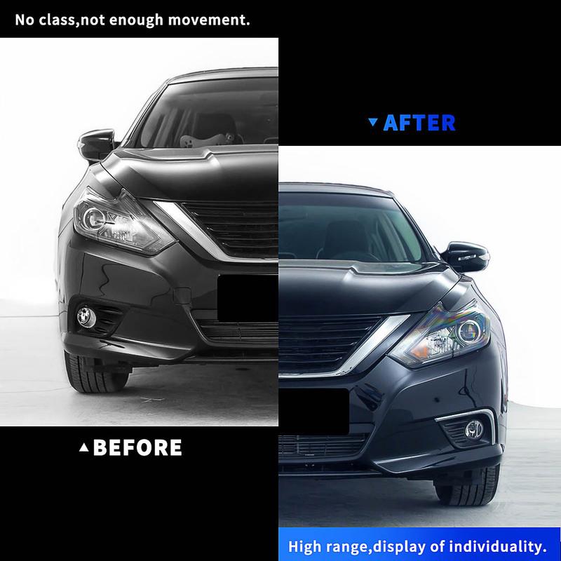 Fog Light For Nissan Altima 2016 2017 2018 Fog Light Frame Fog Lights Cover Headlight Covers Grilles Switch Car Accessories