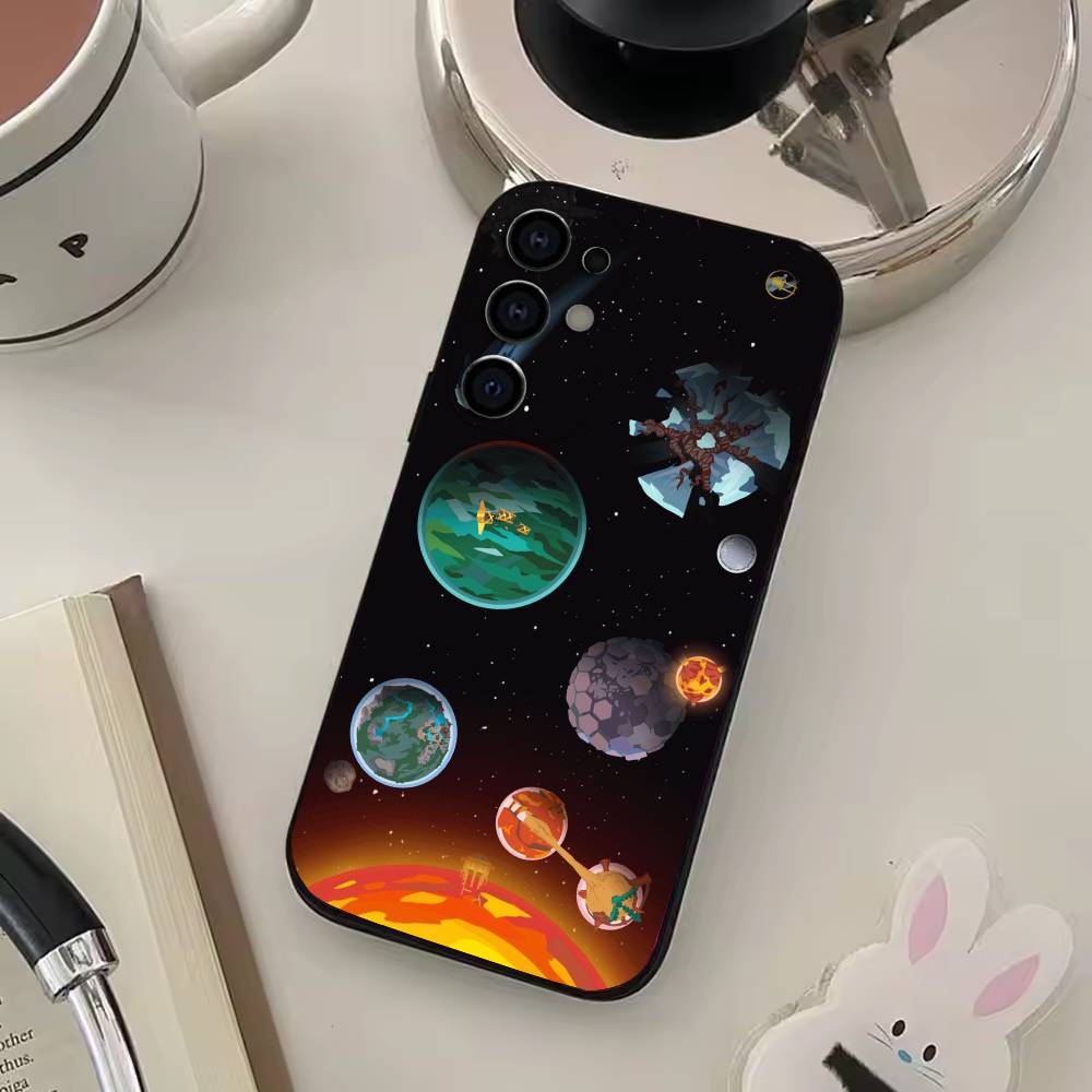 Игровой чехол для телефона O-Outer W-Wilds для Samsung S25, S24, S21, S22, S23, S30, Ultra, S20, Plus, Мягкий силиконовый черный чехол