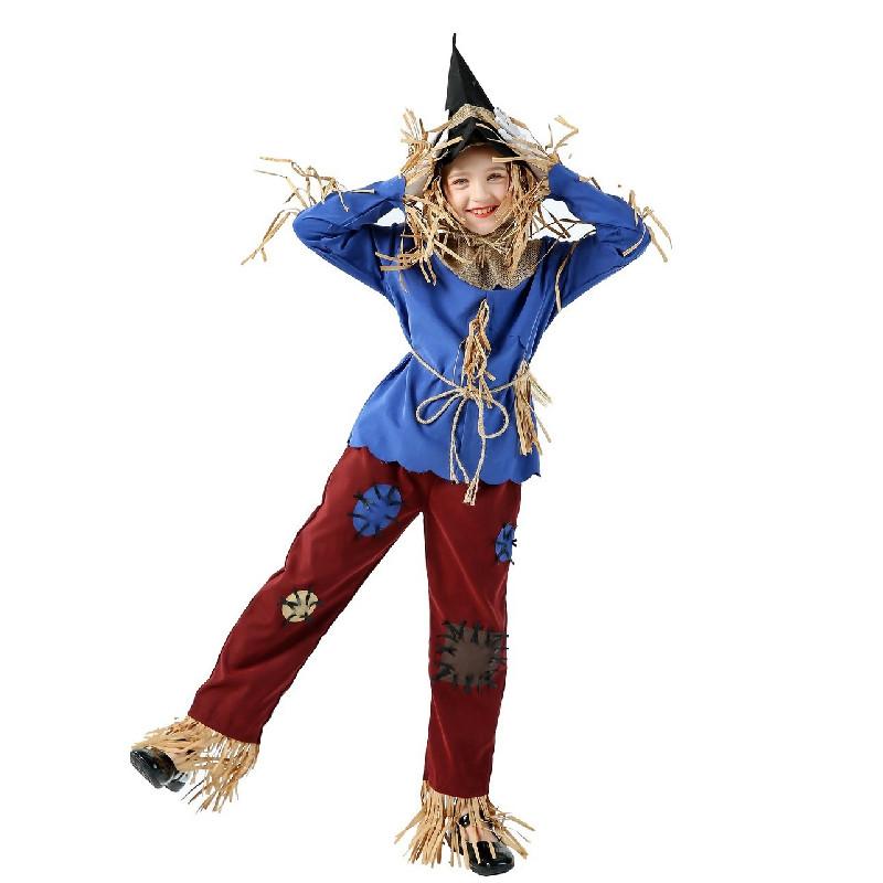 Хэллоуин Костюм Детский Косплей Волшебник Страны Оз Укротитель Львов Плюшевый Бархатный Для Детей