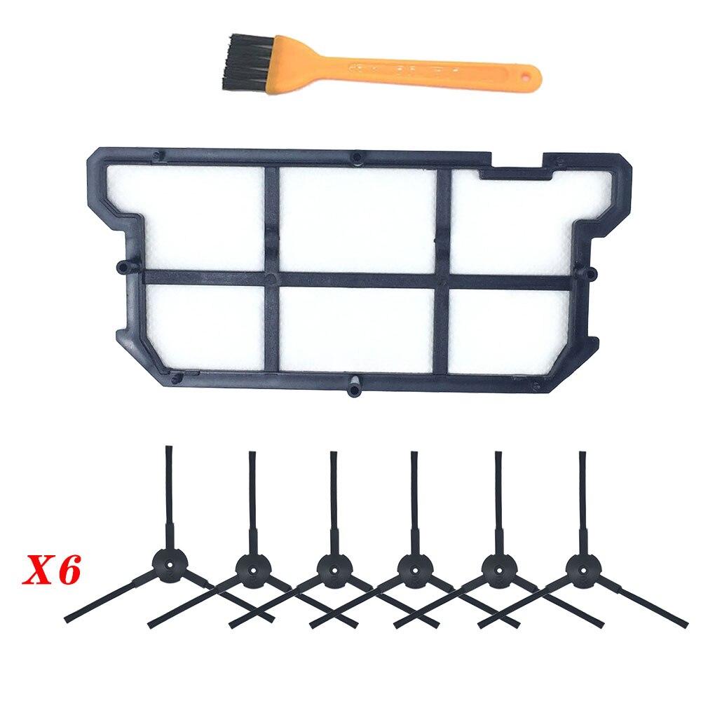 Фильтр Hepa для chuwi Ilife V7S pro v7s V7s plus V7 робот-пылесос домашние детали запасные комплекты роликовая основная боковая щетка тканевая швабра