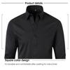 Men's Slim Fit Elastic Shirt, Business Thin Shirt