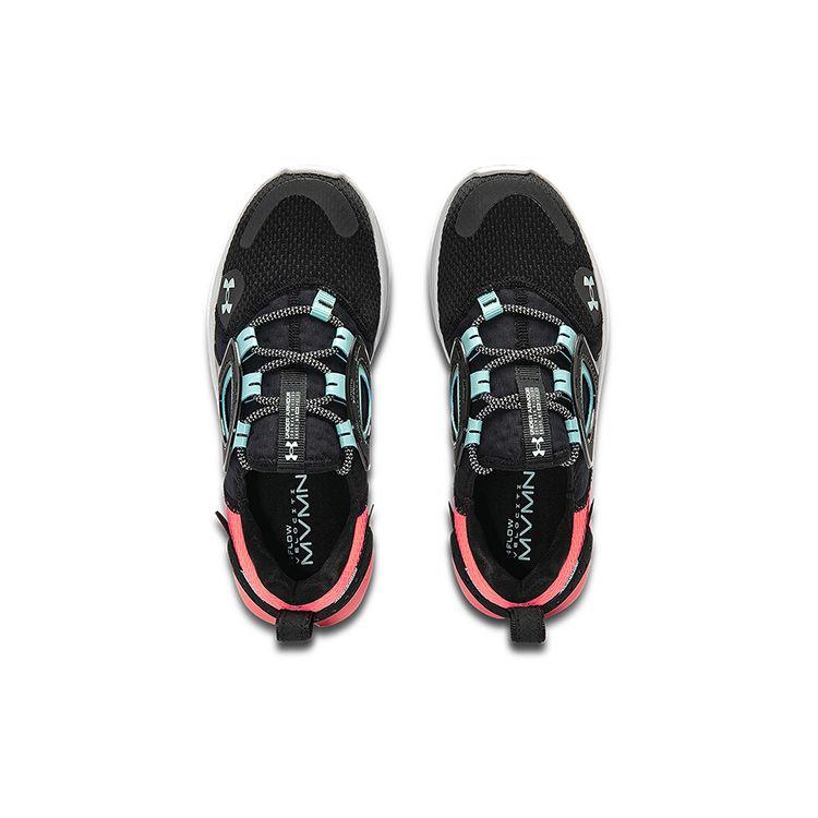 Under Armour Flow Velociti Wind Удобная ткань Синтетическая кожа Низкий верх Повседневные кроссовки для бега Женские кроссовки Черный Синий Красный 3025269-002