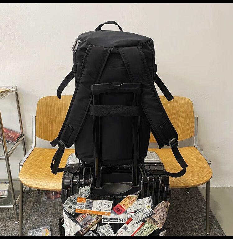 Мужской дорожный рюкзак большой вместимости и наплечная сумка для спортзала