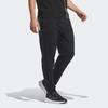 adidas X Qi Baishi Collaboration SS24 Узор напечатанный молния спереди облегающие трикотажные спортивные брюки мужские брюки черные JF0787