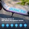 iScooter i9M Electric Scooter 500W Motor 7.5Ah 10'' Pneumatic Tires Rear Disc Brake Speed 25KM/H 22-30KM Range, Adult Electric Scooters
