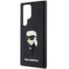 Karl Lagerfeld 3D Rubber Ikonik Case For Samsung Galaxy S24 Ultra - Black