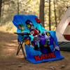 Personalized Custom Name Blanket - Brawl Stars Print Design,Blanket for Sofa,Bed,Travel,Camping - Soft and Warm, Great Gift