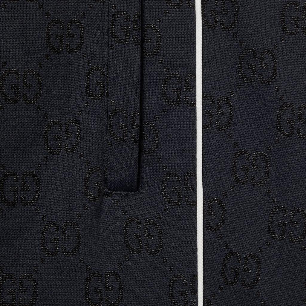 Gucci Прямые брюки с жаккардовым узором Gg 814182-XJG1Y-4140