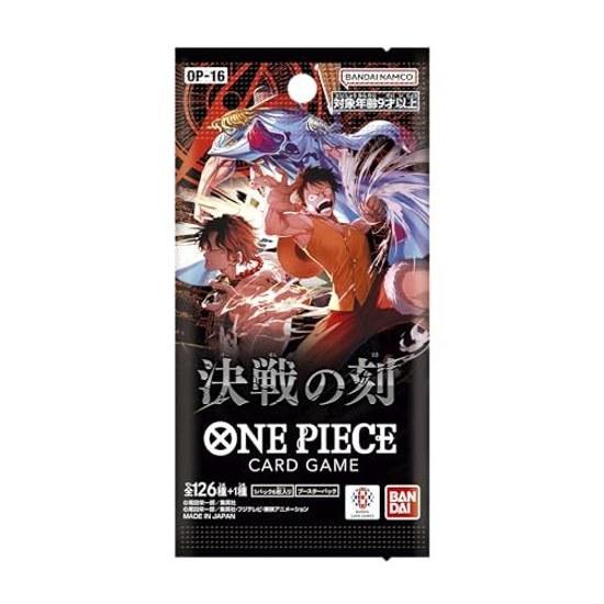 BANDAI One Piece Карточная игра Battle TimesOP-16 (BOX) Включено 24 упаковки