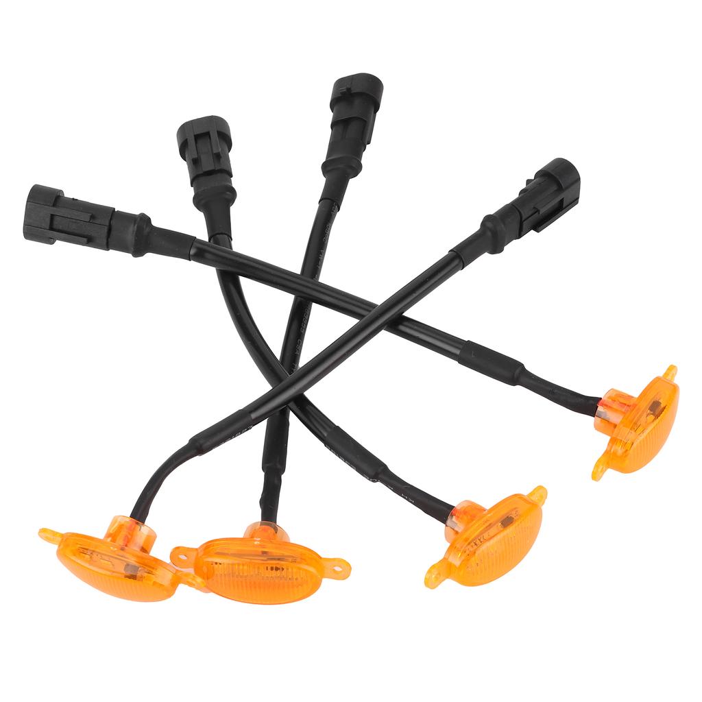 Янтарные огни решетки автомобиля IP68 Водонепроницаемые 1000 лм для дневного ходового огня Противотуманная фара Универсальные