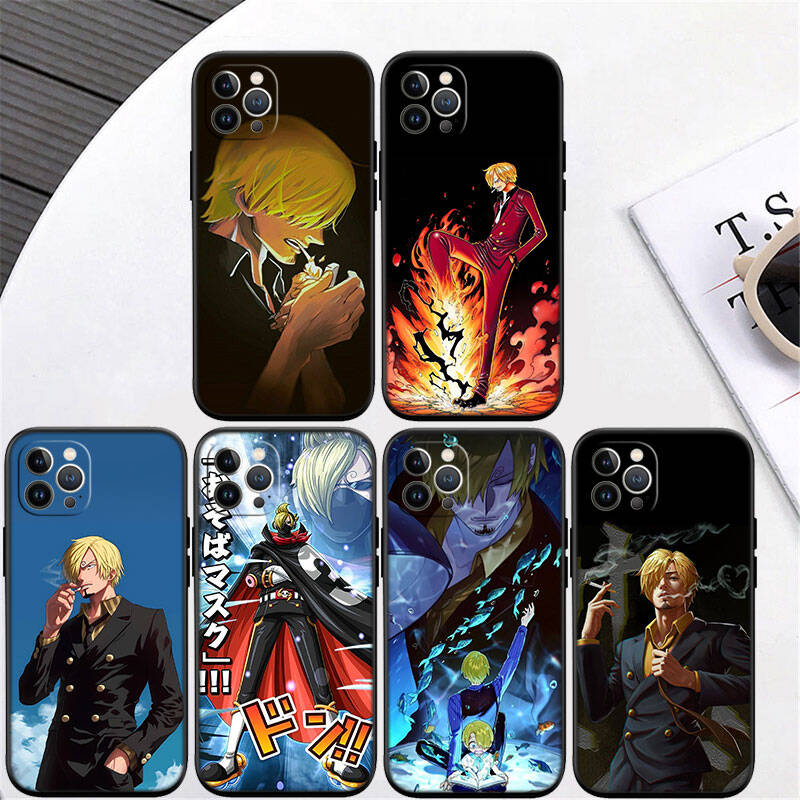 MH123 Чехол для телефона One Piece Санджи для iPhone 7 8 11 12 13 14 15 16 17 16E XS Pro Max XR X SE Air