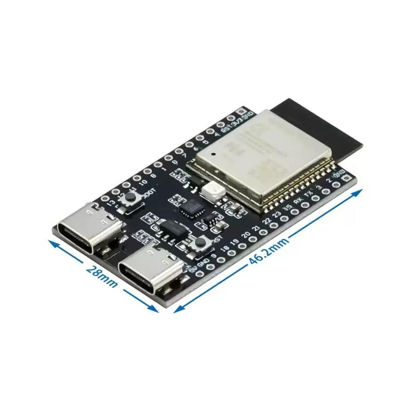 1 Комплект Wifi6 Совместимый с Bluetooth Для Arduino Zigbee Nano Esp32-C6-N4 Плата разработки Esp32-C6 Core Board