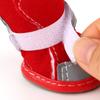 4 шт. обувь для собак, теплые светоотражающие ботинки для собак, уличные зимние сапоги для домашних животных, противоскользящая обувь, носки, обувь для маленьких и средних собак