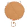 Cat Scratcher Mat 80cm Cotton Rope Protect Furniture Sturdy Round Cat Scratcher Pad with Ball Toy